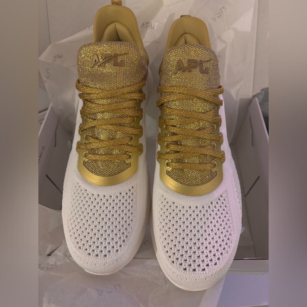 APL Metallic TechLoom Sneakers men’s size 10 , (women’s 11.5).